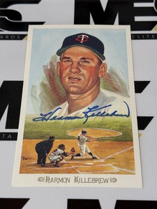 Harmom Killebrew Autograph w JSA COA 1989 Perez Steele 10,000 Post Card Minnesota Twins Baseball