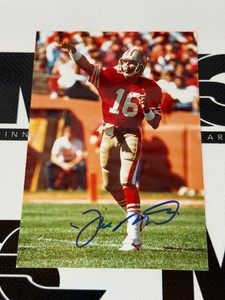 Joe Montana Autograph w JSA Autenticity San Francisco 49ers Football