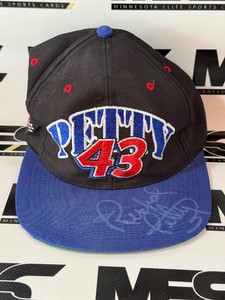 Richard Petty Autographed Retro Snapback STP Racing NASCAR Hat