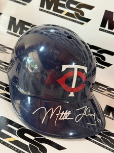 Matt LeCroy Autographed Minnesota Twins Baseball Batting Helmet