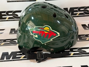 Minnesota Wild Bike  Skateboarding Helmet