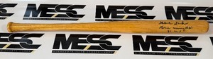 Gene Larkin Autographed Mini Baseball bat - Minnesota Twins