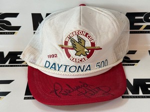 Richard Petty Autographed Retro Snapback 1992 Winston Cup Daytona 500