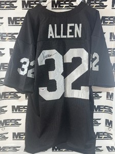 Marcus Allen Autograph w PSADNA Authenticity Oakland Raiders Football Jersey