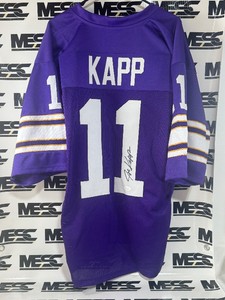 Joe Kapp Autograph w JSA Authenticity Minnesota Vikings Football Jersey