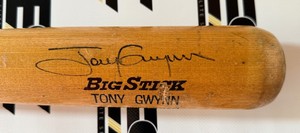 Tony Gwynn Autographed Rawlings Big Stick Professional Model Baseball Bat
