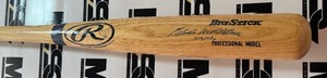 Eddie Mathews Autographed w Inscription Rawlings Big Stick Professional Model Bat