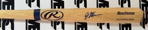 Joe Mauer Autographed Rawlings Big Stick Professional Model Baseball Bat - Minnesota Twins