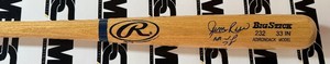 Jim Rice Autographed w MVP Inscription Rawlings Big Stick Adirondack Model Baseball Bat