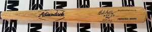 Bob Feller Autograph Heavily Inscribed Adirondack Professional Model Baseball Bet