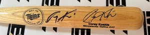 Corey Koskie Autographed Minnesota Twins Baseball Bet