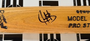 XXX Autographed Louisville Slugger 125 Powerized Genuine Model C243 Pro Stock Baseball Bat