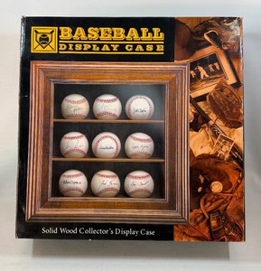 New Soild Wood Baseball Display Case