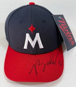 Brooks Lee Autographed Minnesota Twins Baseball Hat with Tags