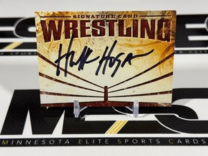 Hulk Hogan Auto On-Card Wrestling Signatures Card