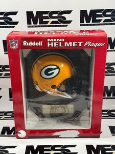 Green Bay Pakcers Football Mini Helmet Plaque In Box - 1