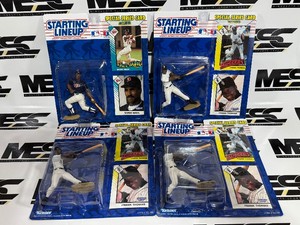 (4) Starting Lineup Baseball Figures - Frank Thomas and Shane Mack