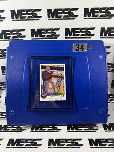 Kirby Puckett Autograph w JSA Authenticity Limited Edition 5,000 Hall of Fame Card Mounted on Metrodome #34 Seatback - Minnesota Twins Baseball