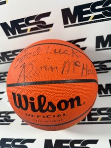 Kevin McHale Autographed Wilson Official Basketball