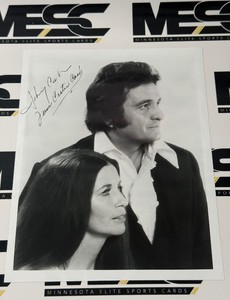 Johnny Cash and June Carter Cash Autographed Photo