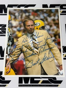 Bart Starr Autograph w JSA Authenticity 8x10 Green Bay Packers Football Photo