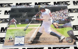 Jim Thome Autograph w Beckett Authenticity Minnesota Twins Baseball Print