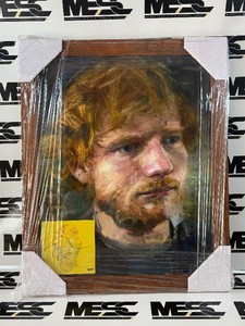 Ed Sheeran Autographed Album Cover Framed With Print