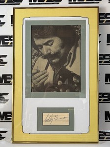 LeRoy Neiman Signed Stationary w JSA Authenticity Custom Framed