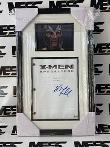 Michael Fassbender Magneto Autograph w Beckett Authenticity X-Men Apocalypse Custom Framed Piece