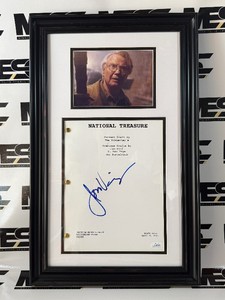 Jon Voight Autograph w Authenticity Custom Framed National Treasure Piece