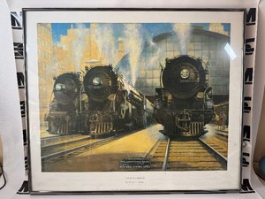 Thoroughbreds Print by Walter L. Greene Frames Trains