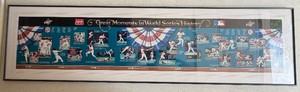 Great Moments in World Series History Larged Framed Posted 1987 Minnesota Twins Baseball
