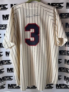 Harmon Killebrew Autographed Minnesota Twins Baseball Jersey - New With Tags Cooperstown Collection Size XL