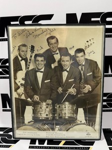Original Comets Autograph of Bill Haley and the Comets Photo