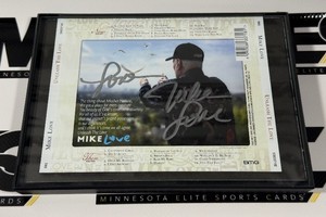 Mike Love of The Beach Boys Autograph Album Cover