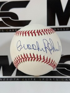 Brooks Robinson Autographed Baseball Official league Ball