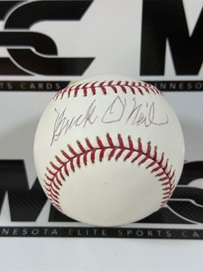 Buck ONeil Autographed Baseball Rawlings OMLB Selig Ball