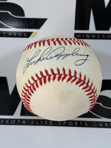 Luke Appling Autographed Baseball Rawlings OALB Brown Ball