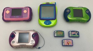 Misc. Handheld Kids Games Including Leapster And More