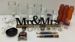 Large Group Of Collectible Shot Glasses And More