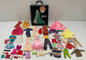 1963 Barbie Case With Clothes And More