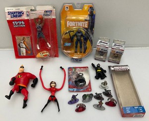 Misc. Action Figures Including Charles Barkley And More