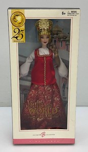 Collectible BARBIE 25th Anniversary Dolls Of The World Princess Of Imperial Russia (New old Stock)