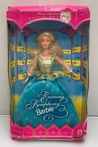 Collectible BARBIE Special Edition Evening Symphony Barbie (New old Stock) Box Beat Up