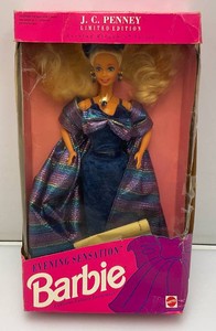 Collectible JC Penny Limited Edition Hard To Find Evening Sensation Barbie (New Old Stock)