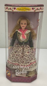 Collectible BARBIE Special Edition Dolls Of The World Austrian (New old Stock)