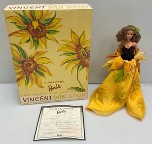 Vintage Collectible Limited Edition Second In Series Sunflower Barbie Inspired By The Vincent Van Gogh Painting Barbie (New old Stock)