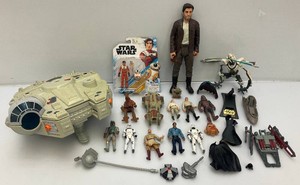 Misc. STAR WARS Toys Including Action Figures And More Some New In Box