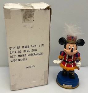 12.5 Collectible Llimited Edition Disney 52812,000 Minnie Mouse Nutcracker