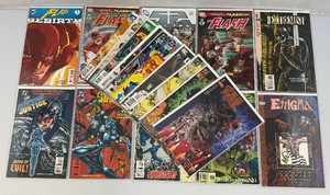 Misc. Collectible Comics Including FLASH And more (Bagged And Carded)